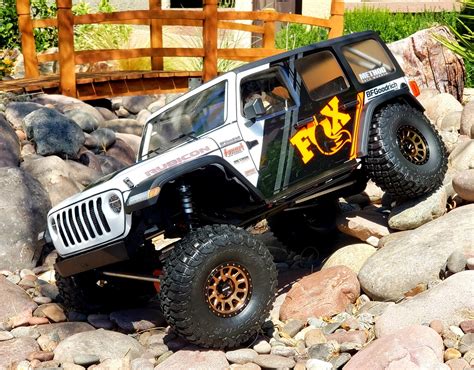 Fox Edition Scx Jeep Jlu Wrangler X Rock Crawler Rtr Axial R