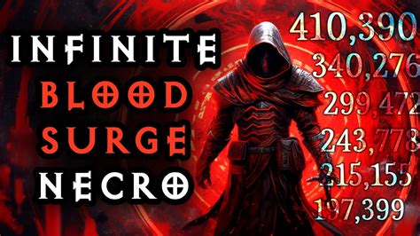 Infinite Blood Surge Necromancer Guide New High Tier Nightmare Build