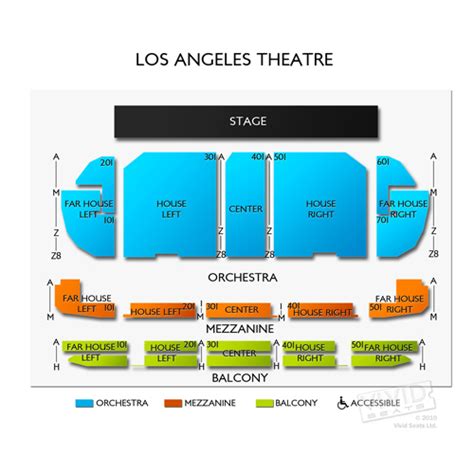 Los Angeles Theatre Seating Chart | Vivid Seats