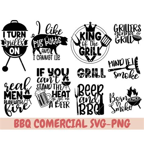 Barbecue Svg Bundle Fathers Day Svg Dad Grill Svg Father Svg