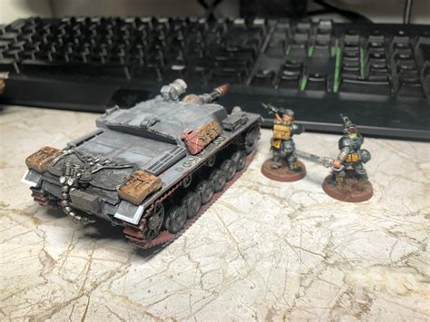 scale stug tank kitbash rastramilitarum
