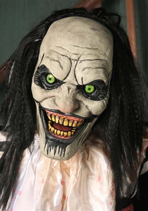 7FT Animated Sweet Dreams Evil Clown Prop Evil Clown Decorations