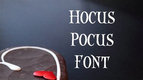 Hocus Pocus Font Free Download