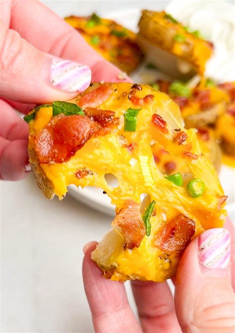 Loaded Baked Potato Slices Bad Batch Baking