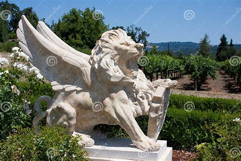 Statue Of Leo Stock Image Image Of Mammal Winery Ancient 23163271