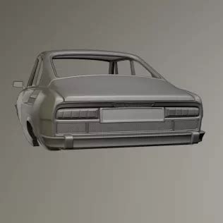 Skoda 110R 3D Printing Model - Threeding