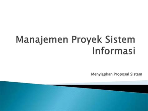 Manajemen Proyek Sistem Informasi Homecare