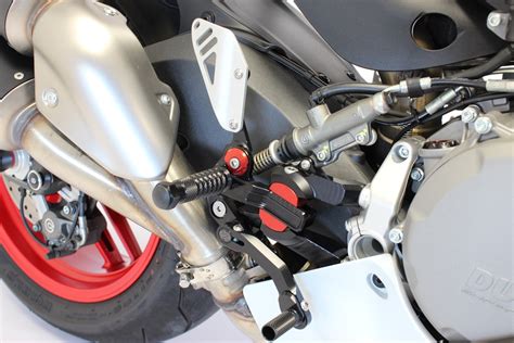 Gruppo Pedane Gilles Tooling Vcr Gt Per Ducati Panigale Abs