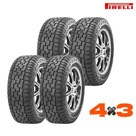 4x3 Llantas Pirelli Scorpion All Terrain Plus 27555r20 113t Llantas