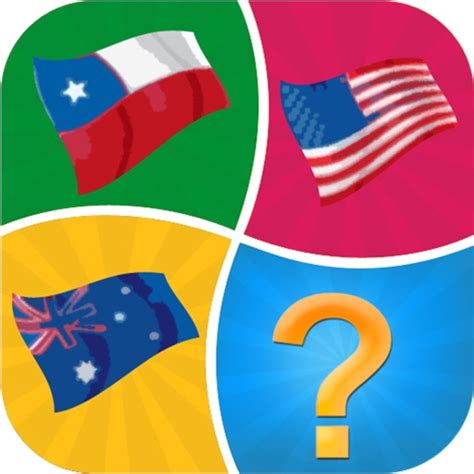 Word Pic Quiz World Flags - the ultimate flag naming trivia game iPhone App