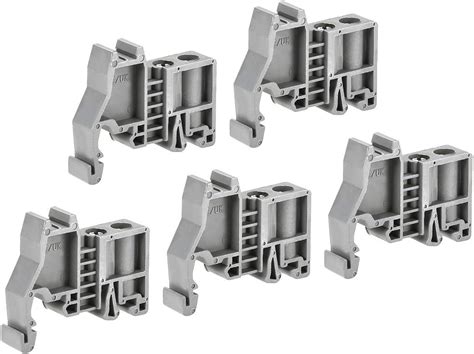 Amazon Uxcell E Uk Din Rail Terminal Blocks End Stopper Bracket