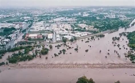 Así Se Ven Las Inundaciones Por Las Lluvias En Sinaloa