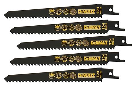 Dewalt Professional Universal Reciprocating Saw Blade Dt2362 Qz Pack Of 5 Diy At Bandq