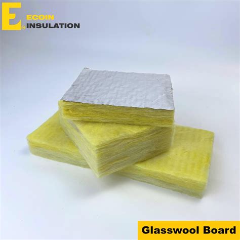 Factory Hydrophobic The Glasswool Board High Fire Resistance Glass Wool