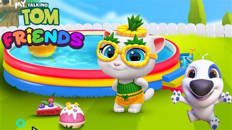 My Talking Tom Friends Float Into Summer With Pool Jam Android