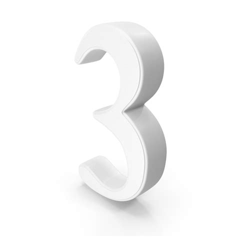 white number  png images psds   pixelsquid