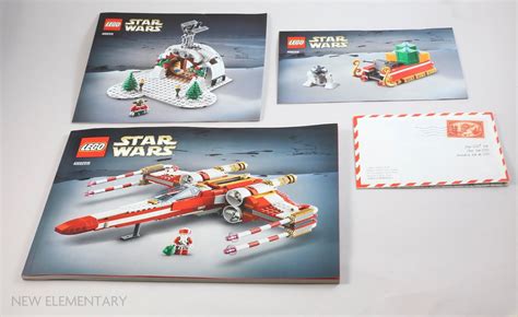 Lego® Employee T 4002019 Christmas X Wing Build Your Own New