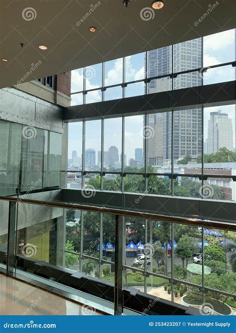 Architecture Details Modern Building Glass Facade Business Background