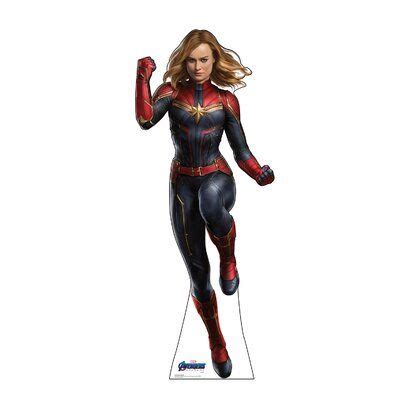 Advanced Graphics Captain Marvel Avengers Endgame Cardboard Standup