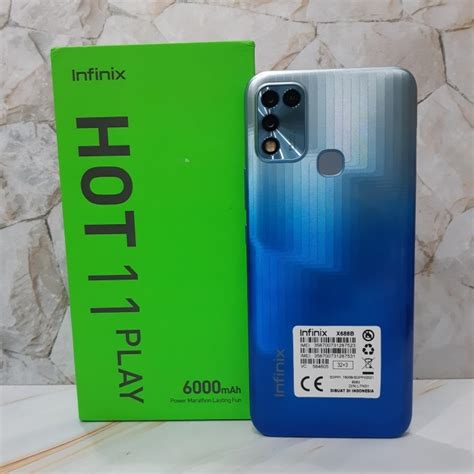 INFINIX HOT 11 Play 4 64 SECOND FULLSET Lazada Indonesia