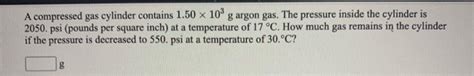 Solved References A Gas Sample Containing Moles At Chegg