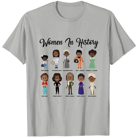 Black Women In History Shirt | Black History Month sold by Grace Gao ...