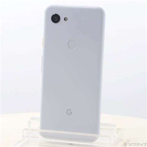 Google Pixel 3a クリアリーホワイト 64 GB Softbank