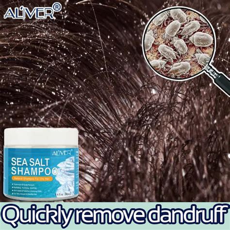 Original Sea Salt Shampoo Anti Dandruff Psoriasis Shampoo Hair