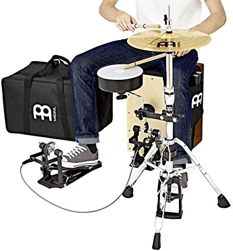 Meinl Percussion Meinl Cajon Box Drum Set Hybrid Percussion Kit Inch