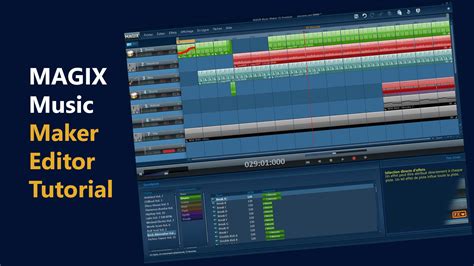 Magix Music Maker Editor Tutorial For Beginners All Design Creative