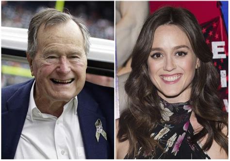 George Hw Bush Apologizes After Jordana Grolnick Accuses Him Of Groping Her