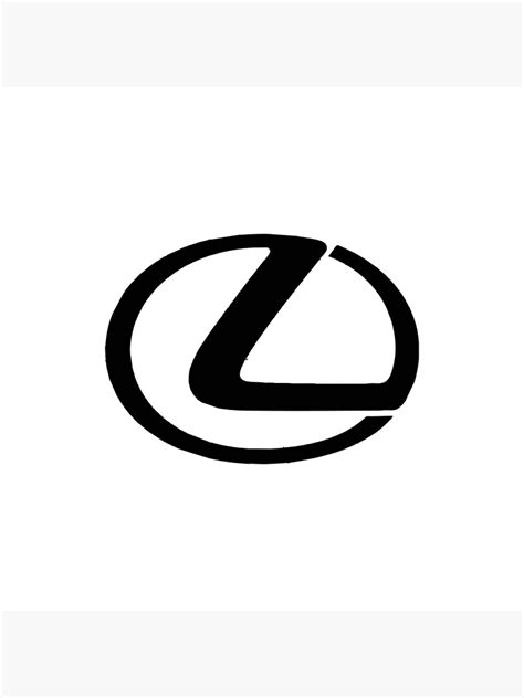 "black lexus logo" Poster for Sale by AlanHurd | Redbubble