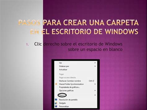 Pasos Para Crear Una Carpeta En El Escritorio Ppt Descarga Gratuita