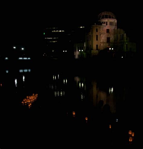 Hiroshima Mon Amour: Peace Dome at Night