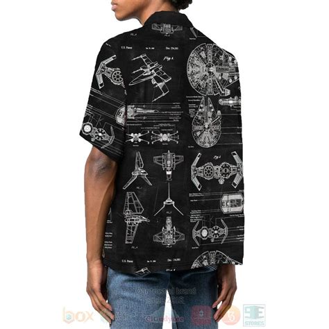 Hot Star Wars Patent Black All Over Print Tropical Shirt Express Your