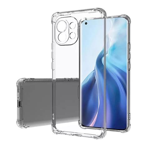 Capa Capinha Xiaomi MI 11 Lite Silicone Transparente proteção de