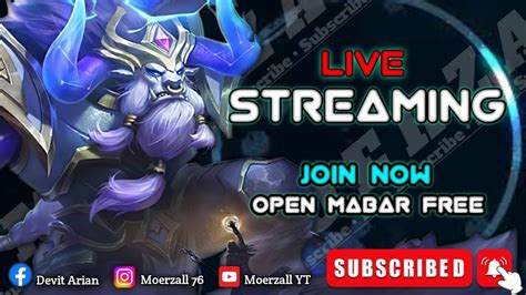 Live Mobile Legends Push Rank To Mythic MABAR GRATIS