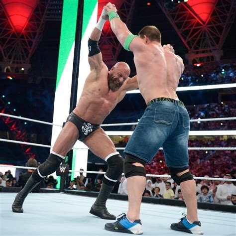 Photos John Cena And Triple H Rekindle Their Rivalry John Cena