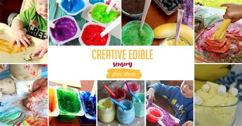 39 Edible Sensory Play Ideas for Little Kids - Hands On As We Grow®