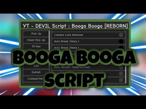 NEW Booga Booga Reborn Script Gold Farm Kill Aura Plant Farm