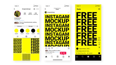 FREE INSTAGRAM TEMPLATE 2023 on Behance