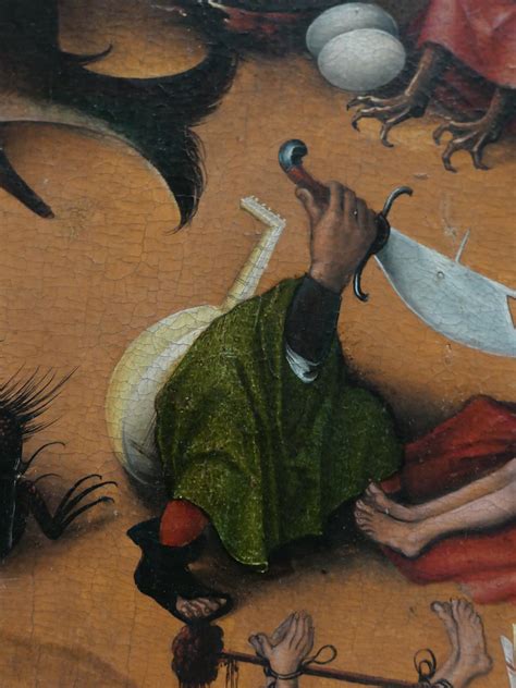 Das jüngste Gericht Hieronymus Bosch in Kopie von Lucas Flickr