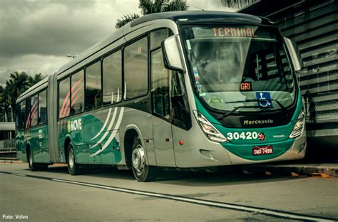 Volvo entrega 132 ônibus para sistema BRT de Belo Horizonte MG