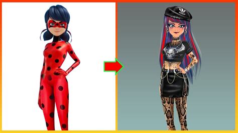 Miraculous Ladybug Glow Up Into Bad Girl Miraculous Cartoon Transformation Youtube