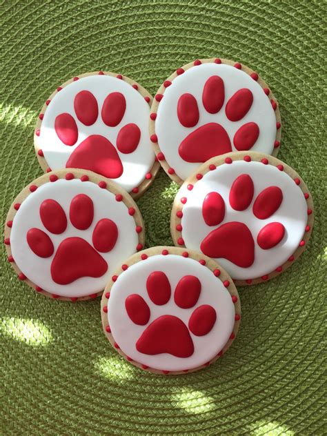 Security Check Required Cookies Sugar Cookie Paw Print