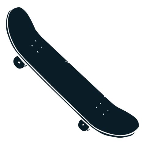 Ilustração de skate preto Baixar PNG SVG Transparente