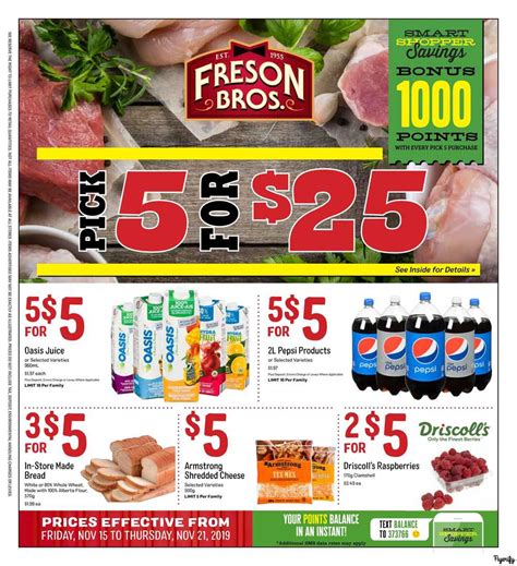 Freson Bros Flyer November 15 To 21 Canada