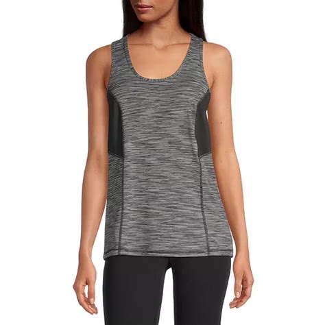 Xersion Womens Performance U Neck Sleeveless Tank Top Tall Jcpenney