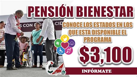 Pensi N Bienestar En Qu Estados Est Disponible El Programa Que