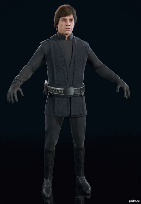 Luke Skywalker Star Wars 3d Model By Epoche